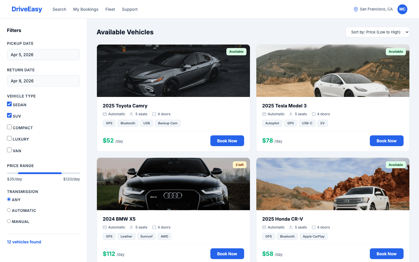 Car Rental Marketplace